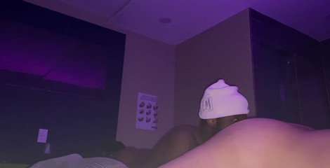 Eating a Chubby Fan Ass Out