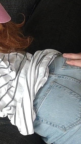 Dry Humping Her Little Bubble Butt