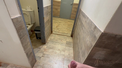 Gym Locker Room Twink Masturbation