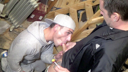 Sexy twink Nick fucked by Stepdaddy Iago for fun discret sex