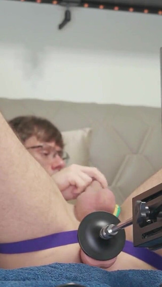 Setting the Machine to Maximum. Felt Like a Real Dom Top!