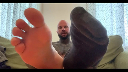 Daddys Been Wearing These Dress Socks All Day in My Dress Shoes. Can You Imagine the Smell?