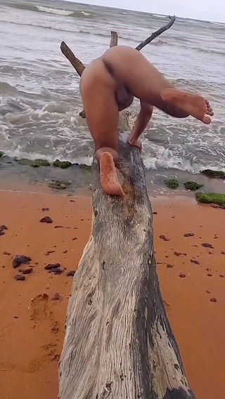 Ladysilva My Big Ass on the Beach