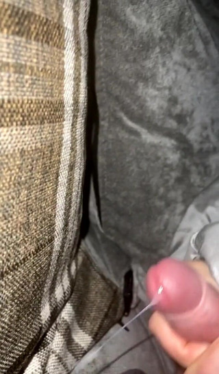 Had a Wank on My Mates Couch Hadnt Cum in Days as Self Isolating Here,looks Like Ive Made a Bit of a Mess