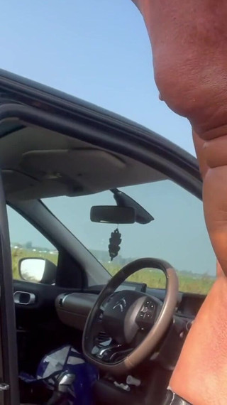 Naked on the Motorway