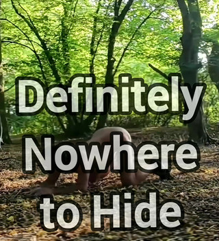 Ass up in Public Woodland