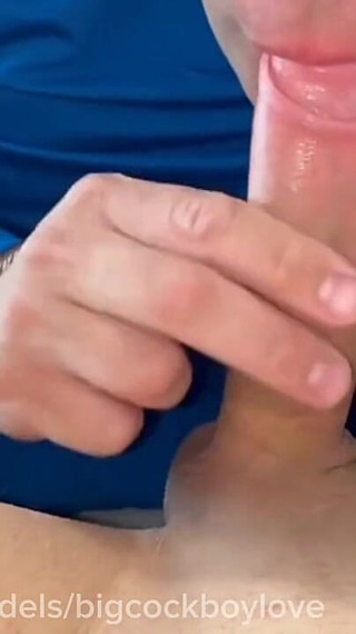 Filmed a Random Femboy on the Highway - Sucking and Jerking off! Hot Handsome!