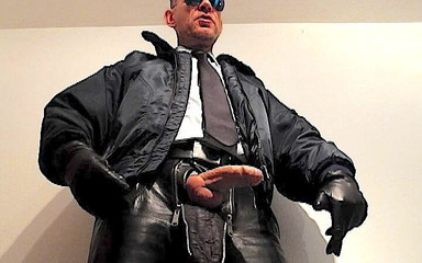 Leather Cop 46 Cigar and Cum Shotss