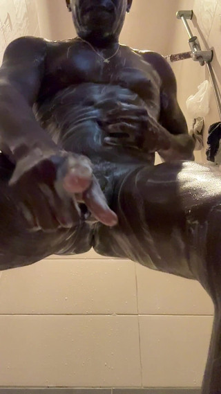 Joss Lescaf Masturb in Shower Slow Motion