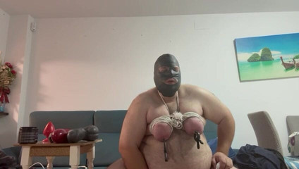 Slave in Chastity Punished and Anal Dilated