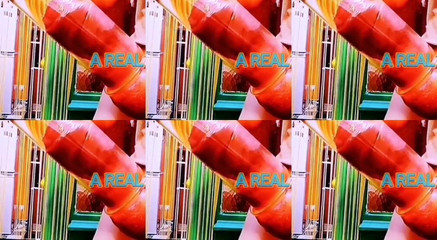 Arty bulging pumping show off masterpieces