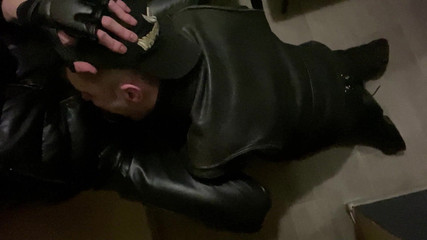 Leather Master Fuck Hard Leather Fag Part 1