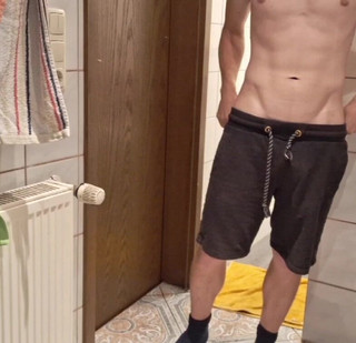 Masturbation in the Bathroom of My Buddy. Hopefully No One Will Catch Me.