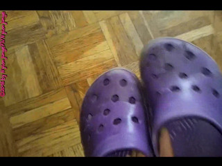 Floor Mop in Pantyhose