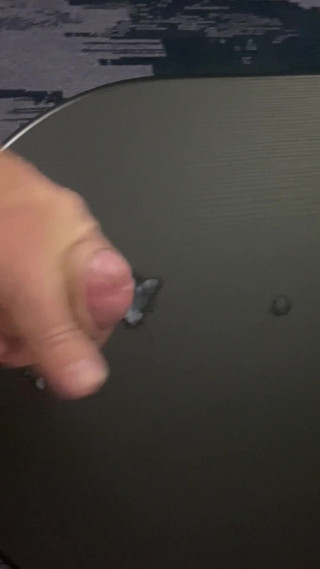 Chase Magwood Strokes His Uncut Cock Until He Shoots a Massive Cum Load