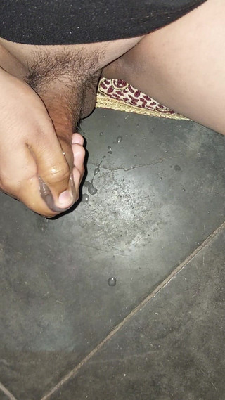 Indian Boy Big 6inch Cock on Camera