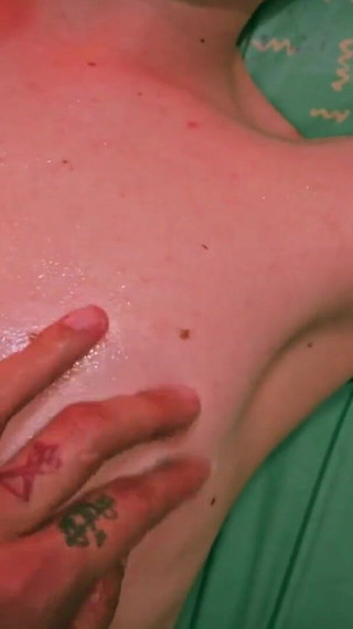 POV Twink Edging Oil Handjob with Post Cum Play Camilo Brown Jerking Emmanuel Kokichi