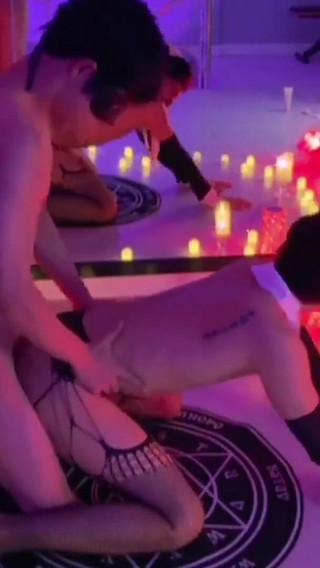 Asian Guys Practise Black Magic Sex Rituals