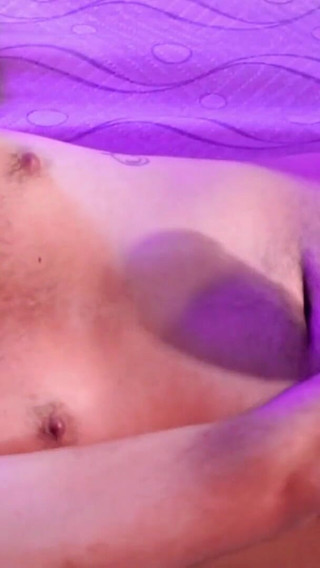 Passionate, intense masturbation with slow motion cumshot