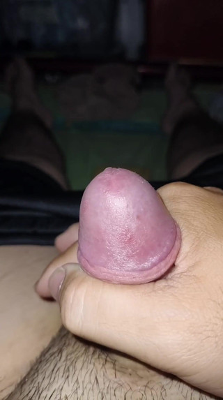 Flashing Little Pinky Cock