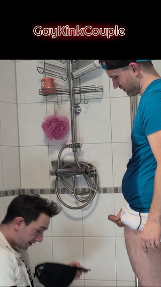 Sportswear Piss Fuck in the Shower