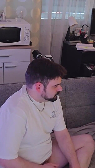 My Straight Friend "buddy" Comes Over and We Use a Masturbator on Him and He Cums in My Mouth - 10th Visit-