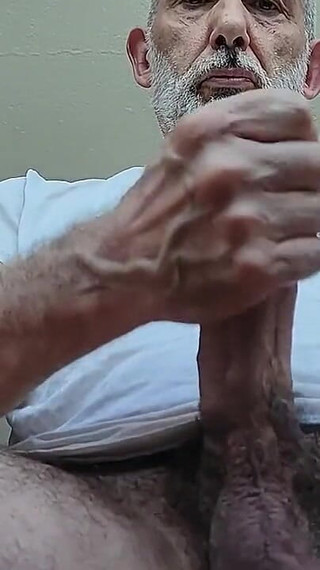 On a Hot Summer Afternoon I Had a Nice Handjob with My Big Stepdaddy Cock!