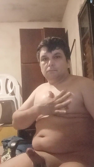 A Porra Toda Espalhada Nos Meus Peitos