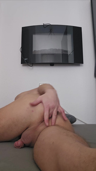 Man Is Horny and Fucks Himself