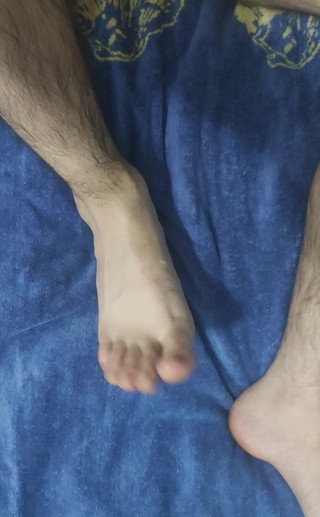 Pouring Cream on My Feet 1