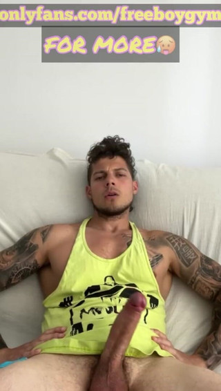 Hunk Cumshot Without Hands