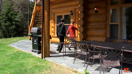 The Wood in the Cabin Daniel Takes Every Inch