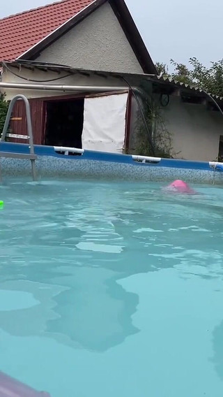 Playing and Swimming in the Pool