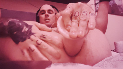 Fag Slave Dildo Gaping Rosebud Prolapse