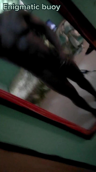 Young Twink Jerks off in Front of the Mirror.