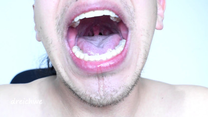 Uvula with Saliva