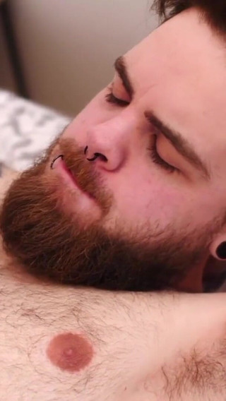 BEARFILMS - Donathan Dramis pinned and fucked by young bear Claudio White