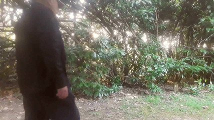 Serial Jerk off in Country Pissing and Juicy Jerk off of the Good Fat Pig Pascal in an Arboretum!
