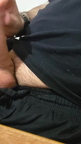 Big Dick and Big Balls Cum to Much