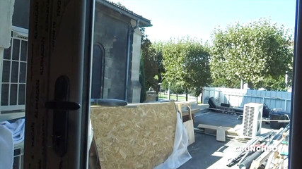 Nick fucked raw outdoor by dady master