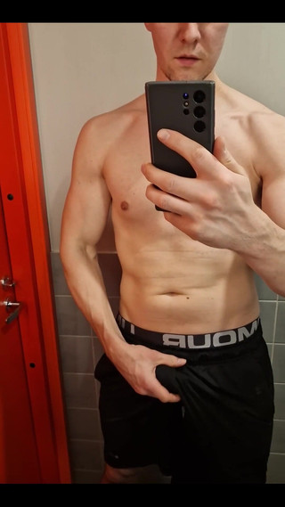 At the Gym Locker Room