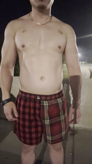 Flexing and Showing off on a Bridge