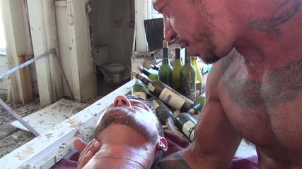 Cover Me with Cum Scene-1 Two Muscular Hunks Fuck Each Other's Asses in the Warehouse