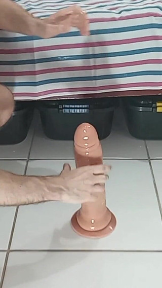 In Red Underwear Riding on My Toys