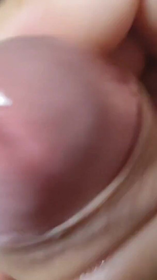 Straight Grandpa Pumping His Strong Cock Full of Pre Cum.