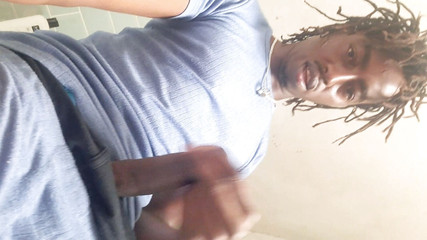 BBC Sneaky Wank in Bathroom