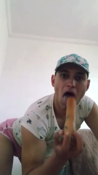 Femboy Sissy, Baby Boy Playing with a Dildo