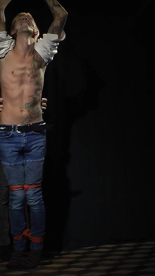 Nicky Tied up and Tickle