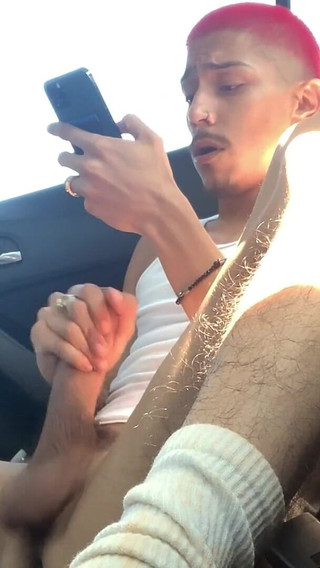 Hung Papi Young Twink Big Uncut Cock Solo Jerk off Big Cumshot Huge Load!