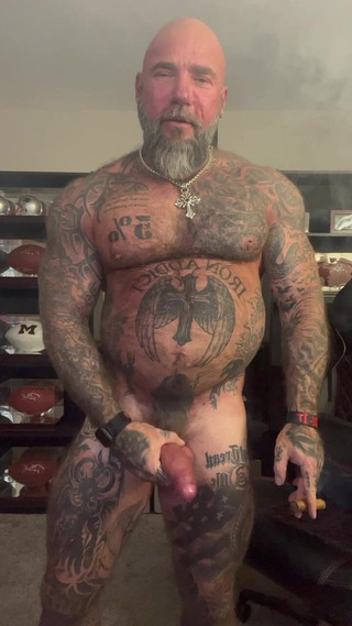 Flexing and Cigar Smoking